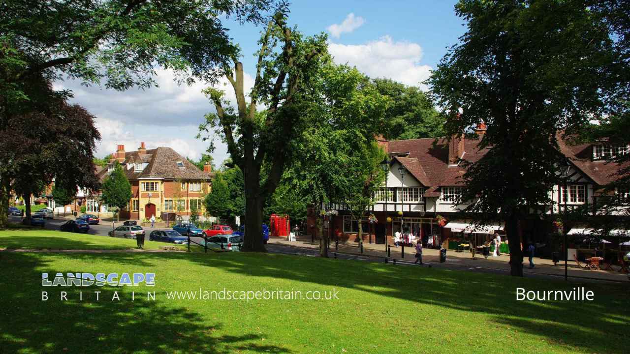 Bournville in West Midlands