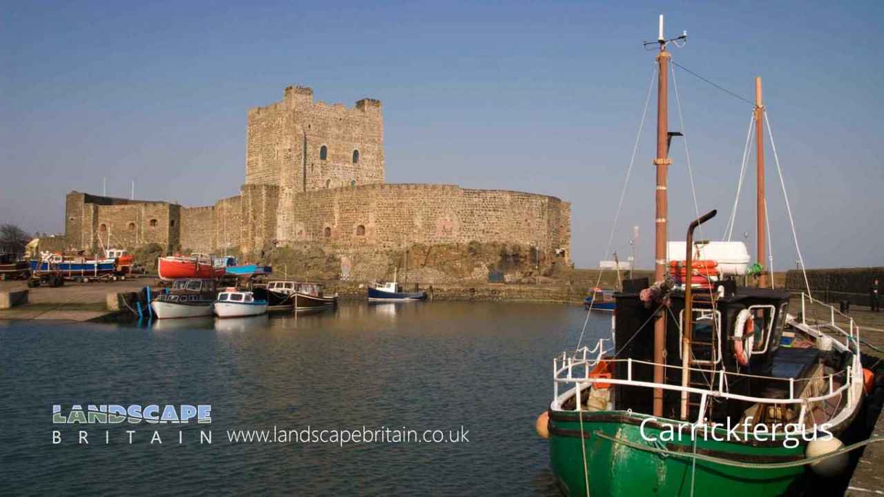 Carrickfergus in County Antrim