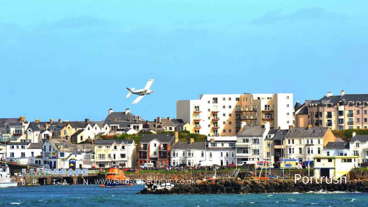 Portrush in County Antrim